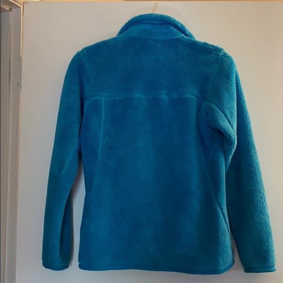 Light Blue Patagonia 3 Snap Pullover - Picture 3 of 3